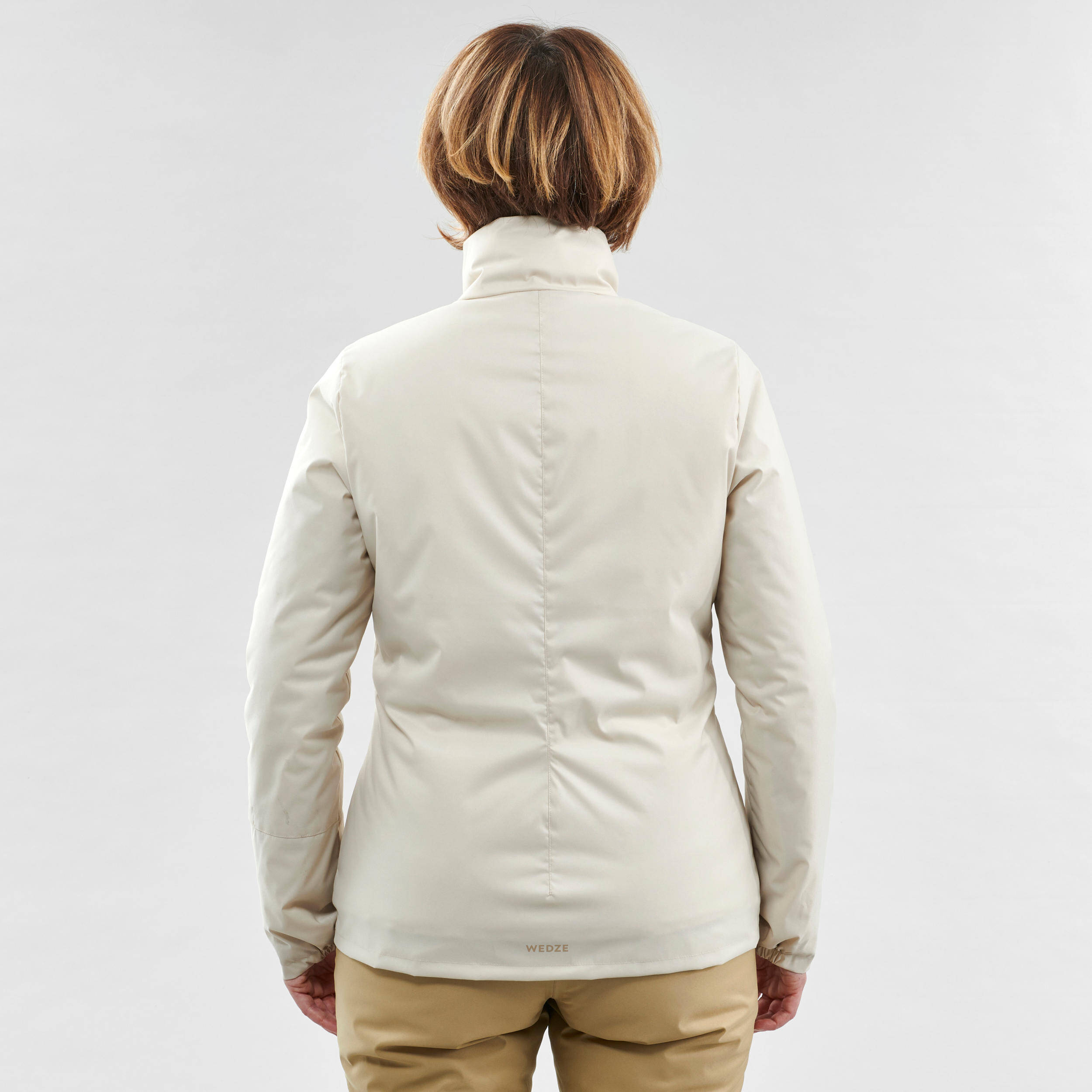 Women Winter Jacket for Skiing - Beige 0°C -  5