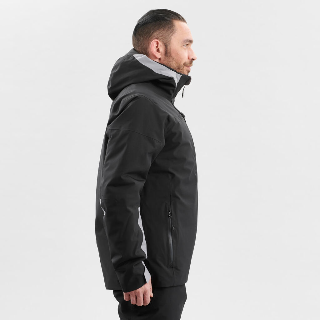Veste de ski chaude homme - 500 - noire