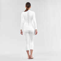 Women’s ski thermal base layer top 900 - white 