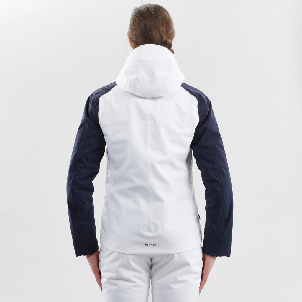 PARKA SKI MUJER 500 BLANCO