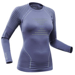 Maglia termica sci donna 900 blu