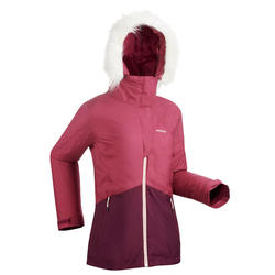 ABRIGO CHAQUETA ESQUÍ Y NIEVE WED'ZE 180 MUJER VIOLETA