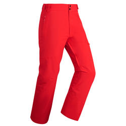 PANTALON DE SKI DE PISTE HOMME 500 ROUGE