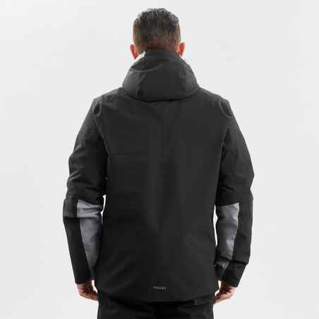 Men's Warm Ski Jacket - 500 - Black