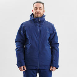 ABRIGO CHAQUETA ESQUÍ Y NIEVE WED'ZE 580 HOMBRE AZUL
