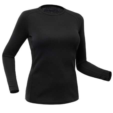 Sous-vêtement de ski femme - BL 100 haut - Noir