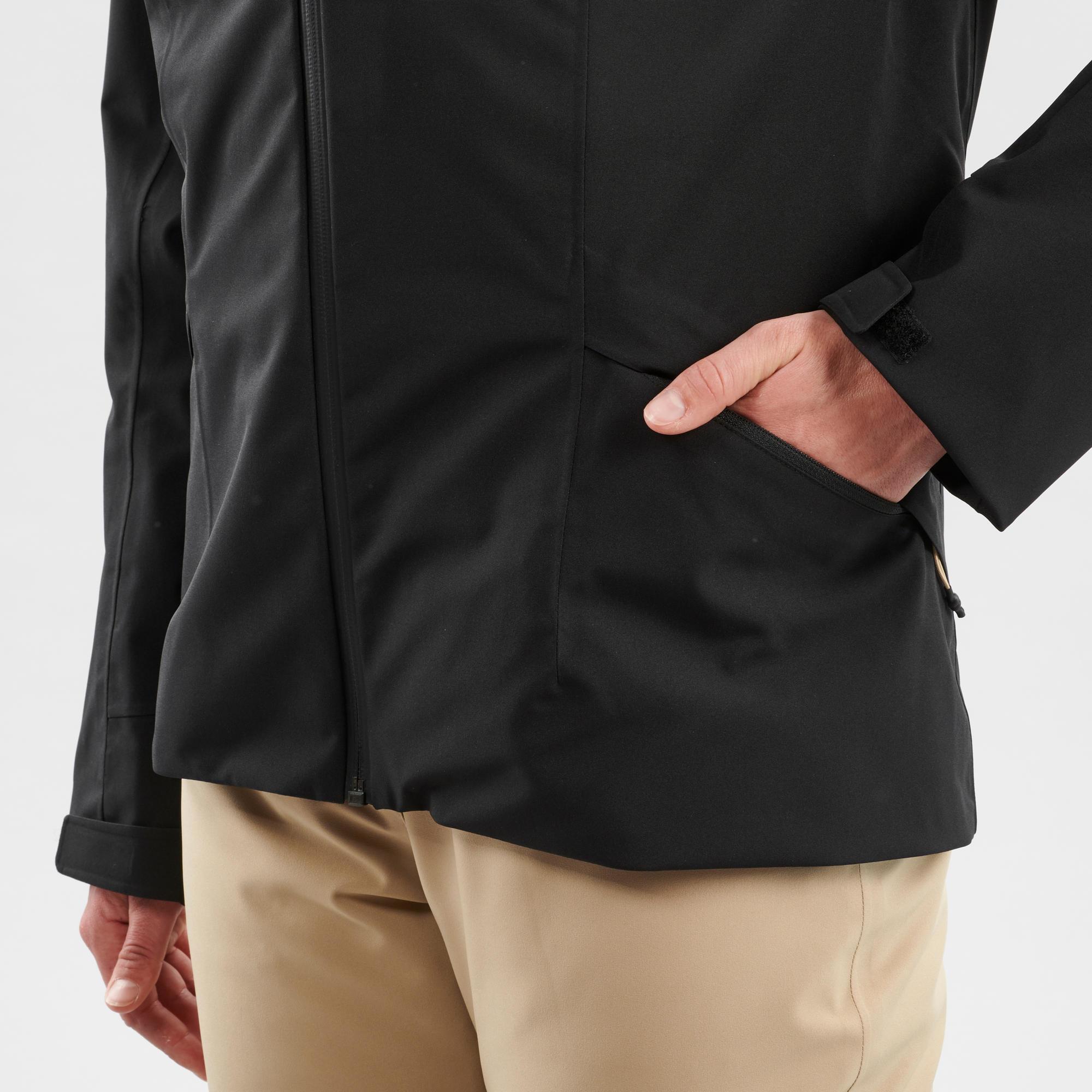 Manteau de ski chaude femme – 500 noir 9/16
