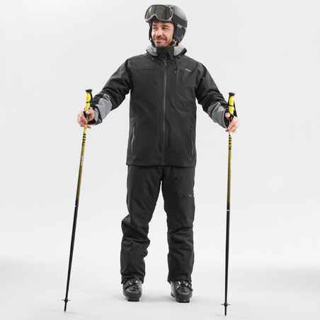 Men's Warm Ski Jacket - 500 - Black