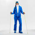 ROUPA DE SKI DE PISTA NÍVEL EXPERIENTE MULHER - Casaco SKI 980 Mulher Azul WEDZE