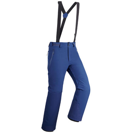 Men S Ski Trousers 580 Navy Blue Decathlon
