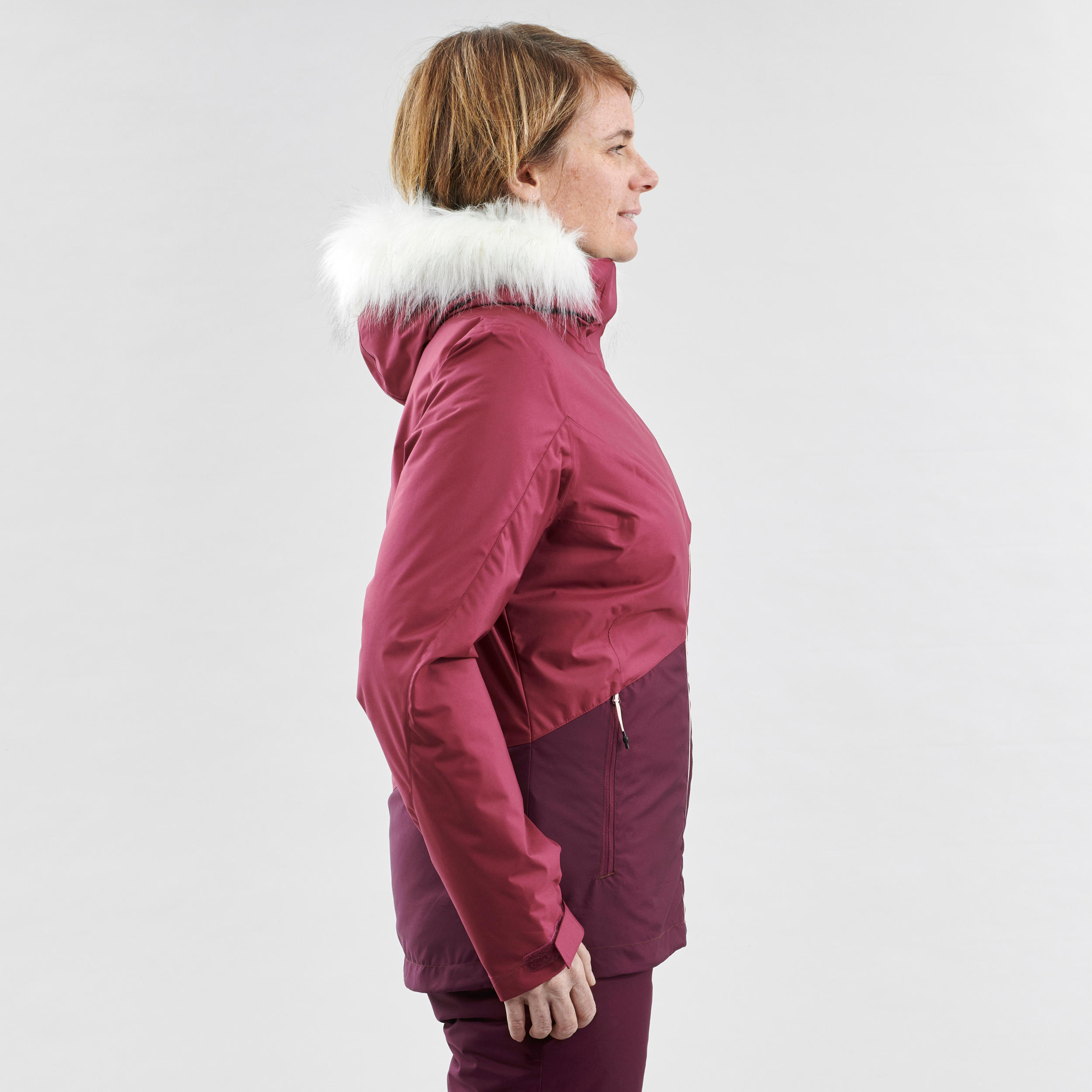 

Women'S Downhill Ski Jacket 180 - Purple