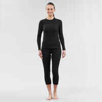 חולצה תרמית לסקי לנשים – דגם BL 100 – שחור