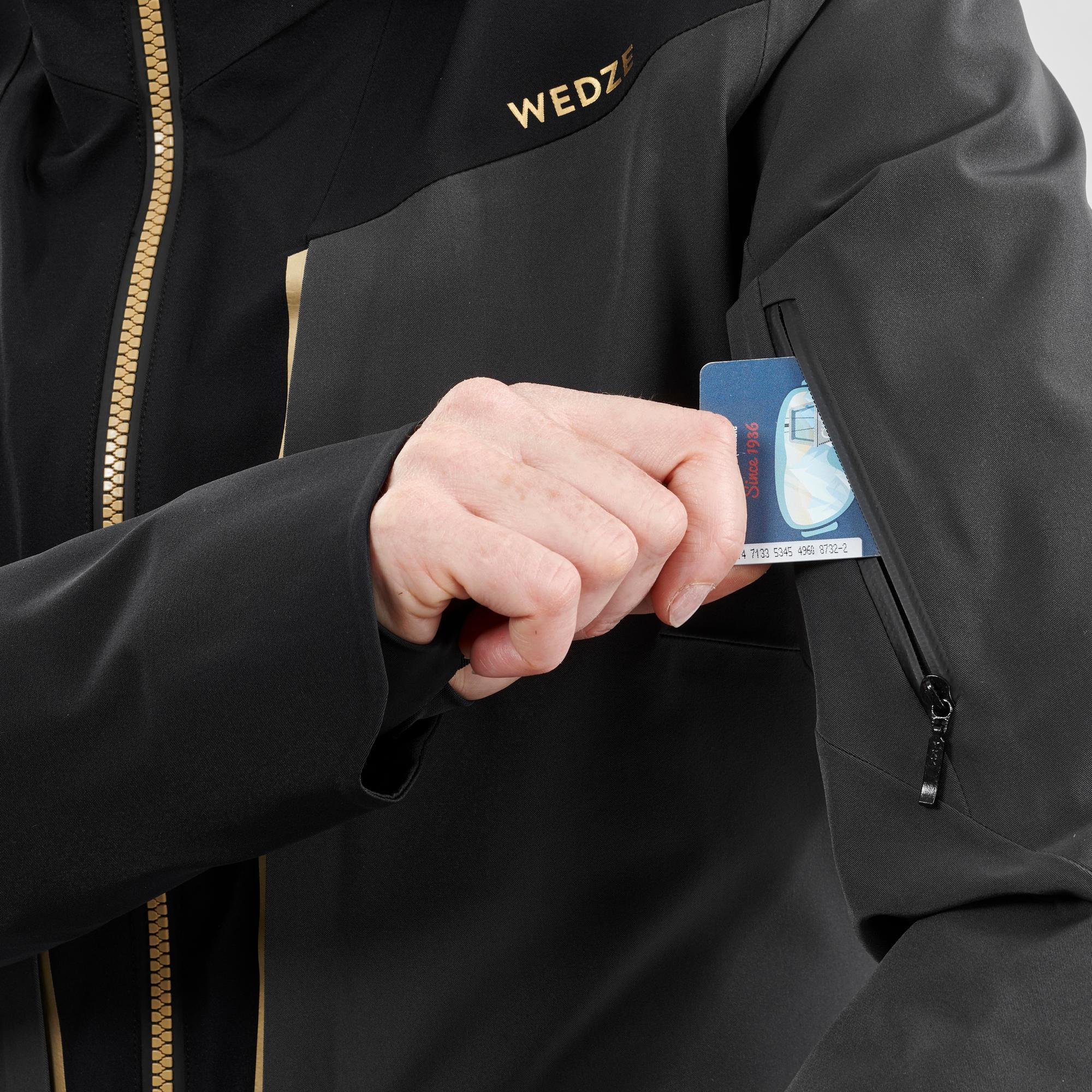 VESTE + SOUS-VESTE DE SKI FEMME - 980 - NOIRE WEDZE | Decathlon