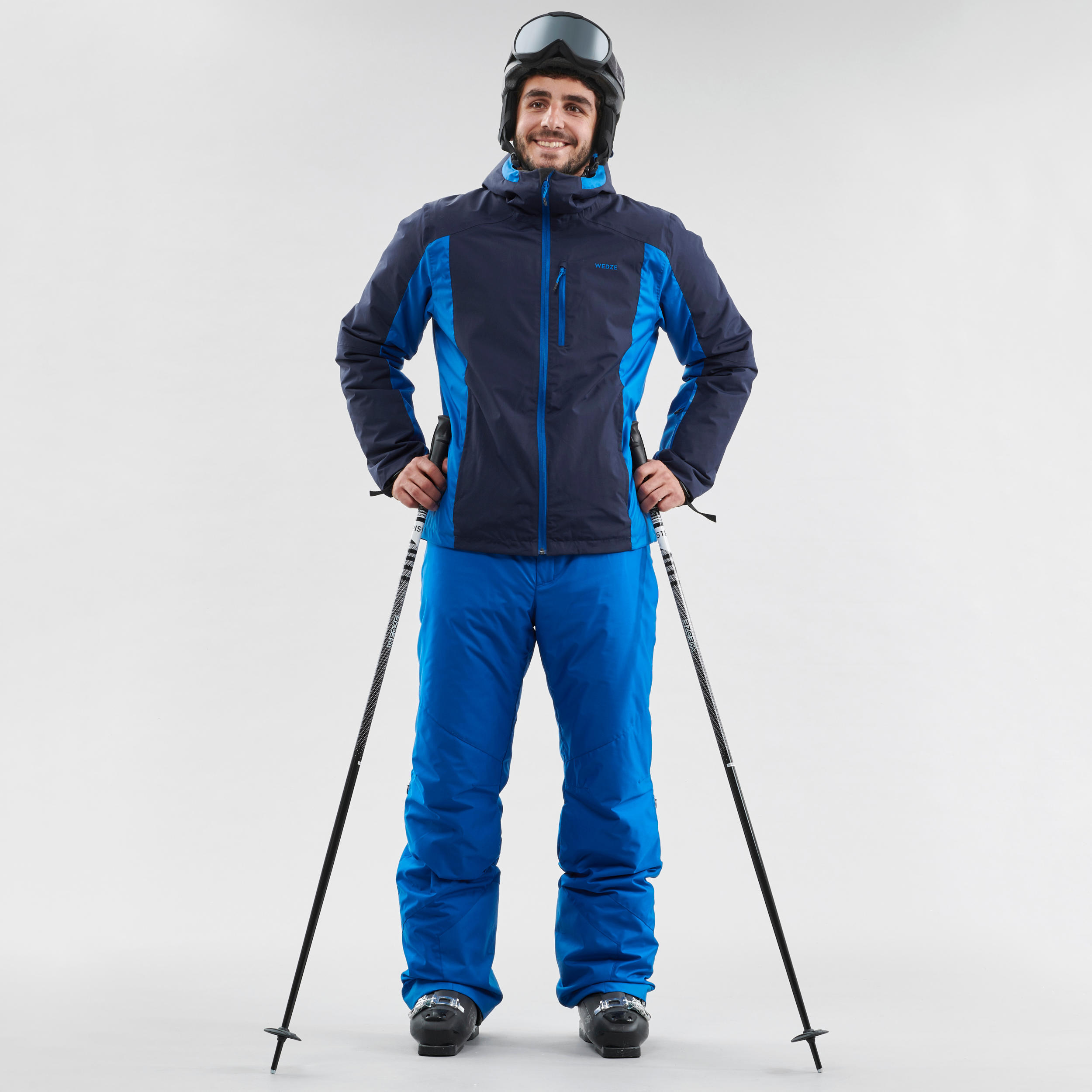 MEN’S SKI TROUSERS 180 - BLUE 2/12