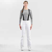 Women's Warm Ski Trousers 580 - White