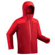 Men’s Warm Ski Jacket 500 Red