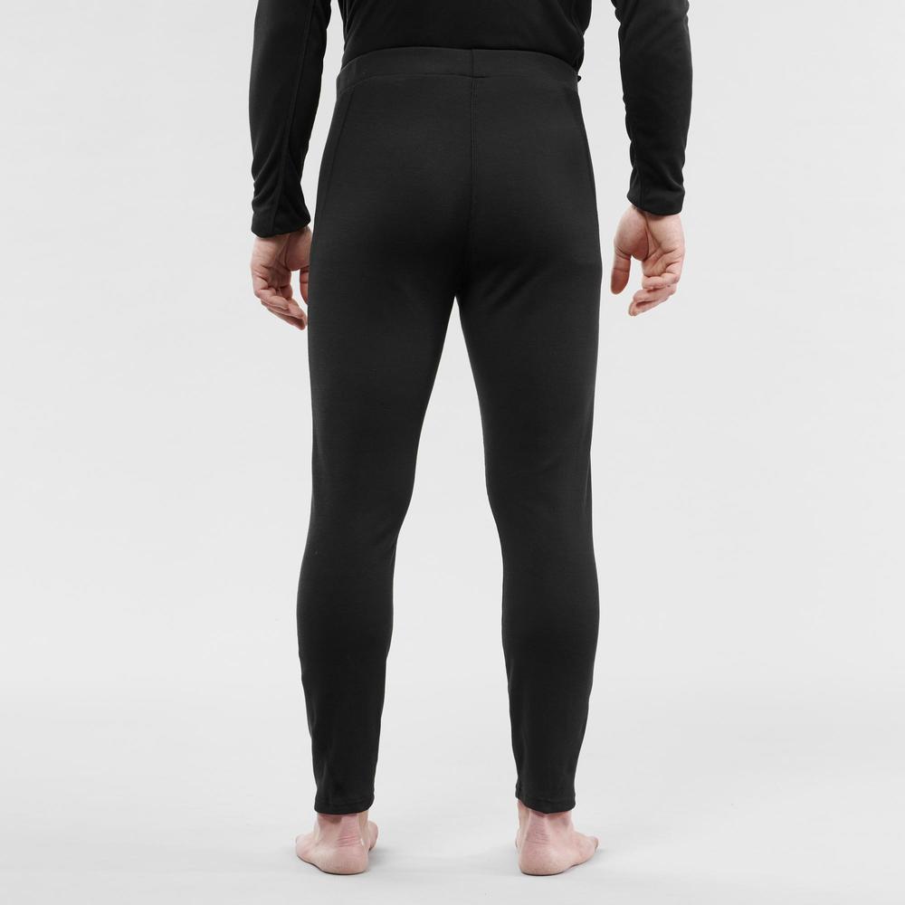 Men Ski Base Layer Bottom Leggings Baselayer Pants Compression 100