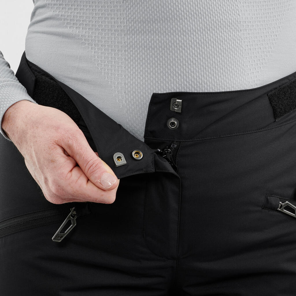 Crne ženske pantalone za skijanje 180