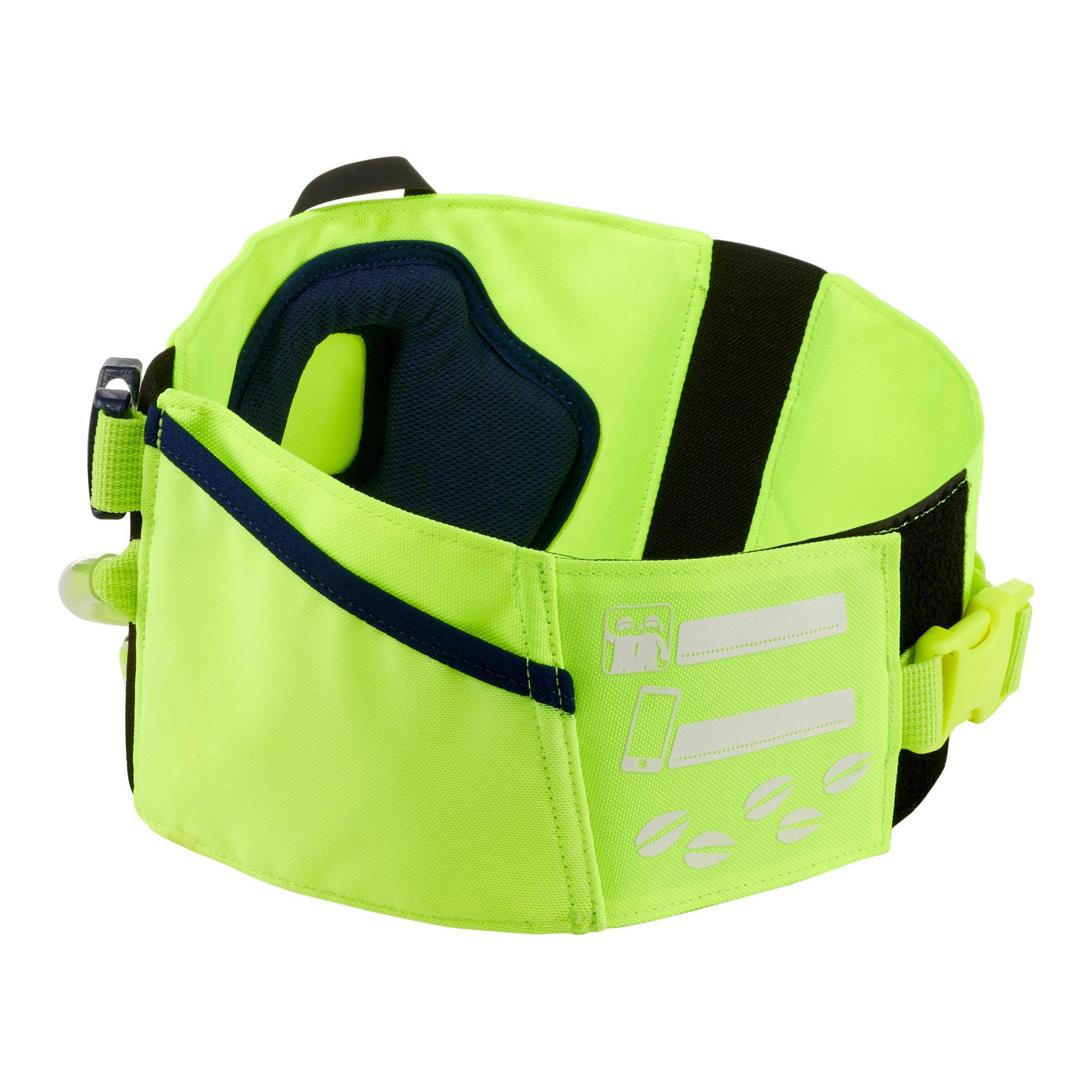 IMBRACATURA DA SCI PER BAMBINI SKIWIZ 100, GIALLO E BLU