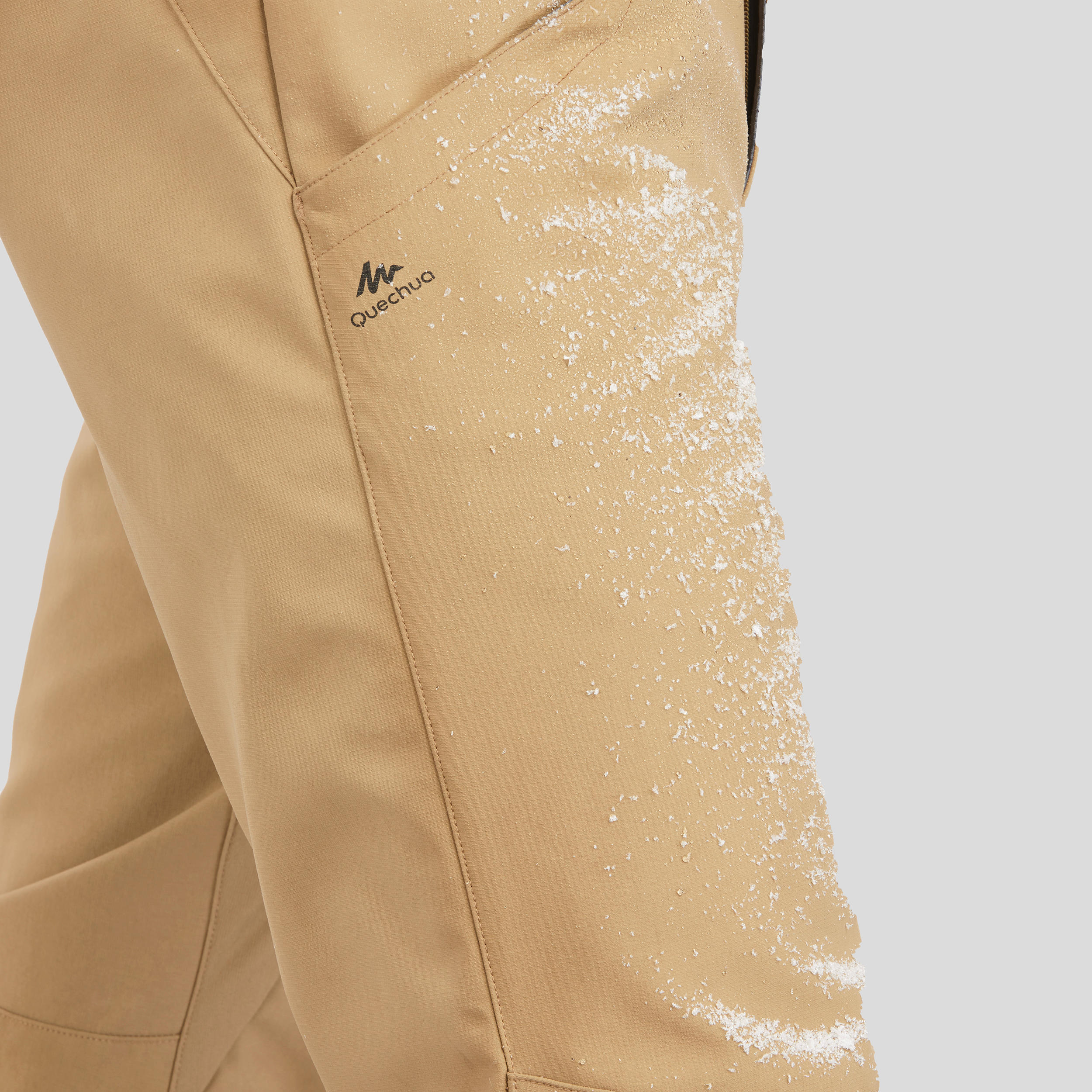 Men’s Warm Pants - SH 500 Beige - QUECHUA