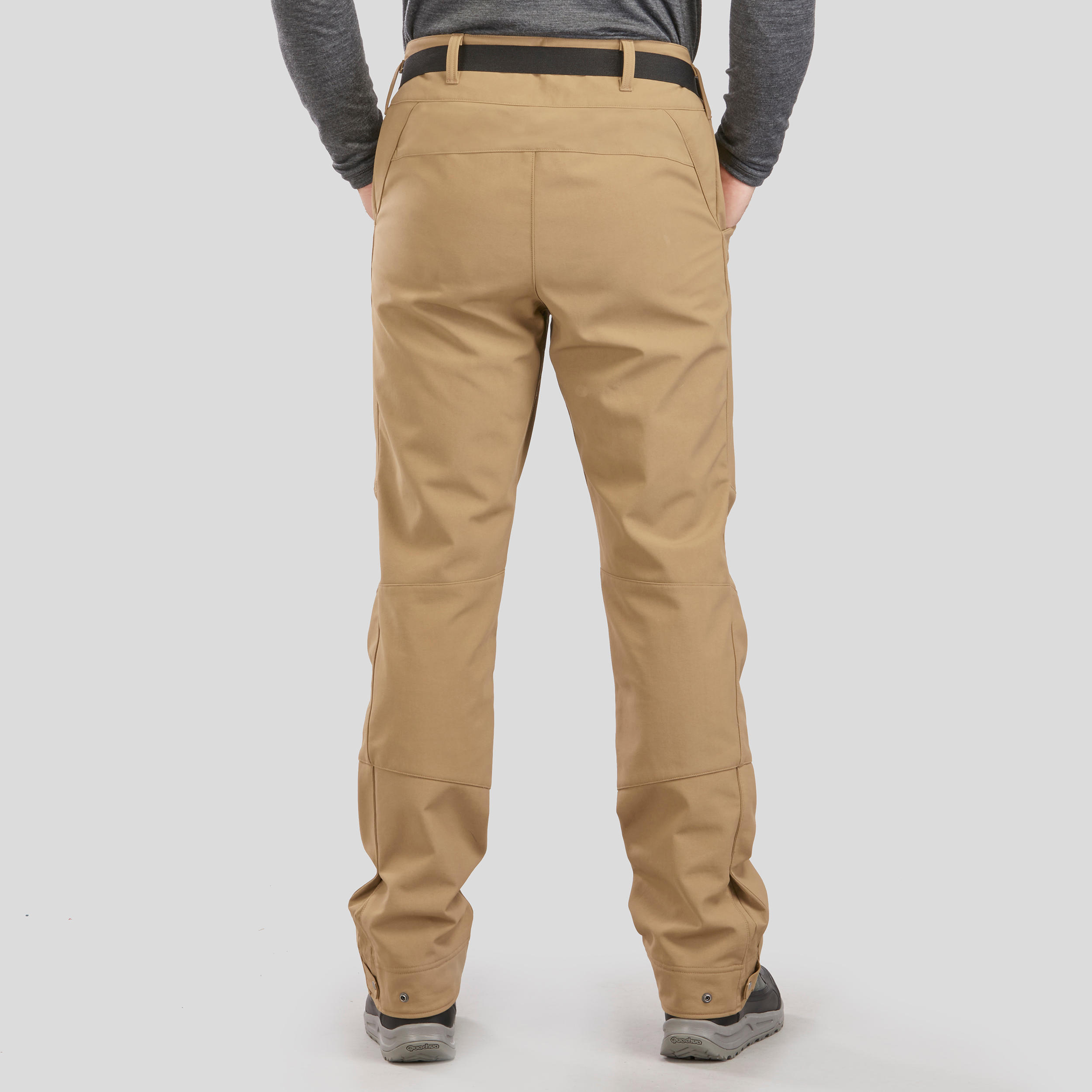 MEN'S WARM WATER-REPELLENT HIKING TROUSERS - SH500 5/9