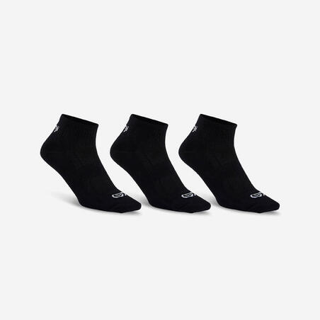 Шкарпетки EKIDEN для бігу, 3 пари - Чорні