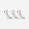 Bežecké ponožky Run100 biele 3 páry