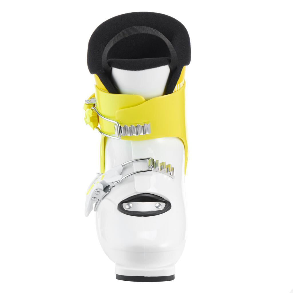 KIDS’ SKI BOOTS PUMZI 500 YELLOW