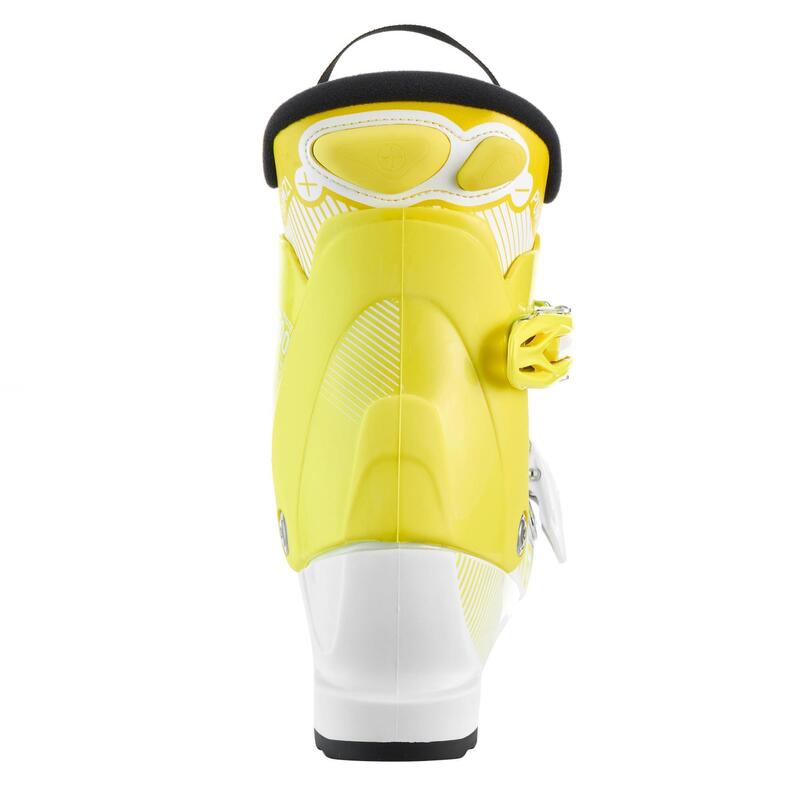 KIDS’ SKI BOOTS PUMZI 500 YELLOW