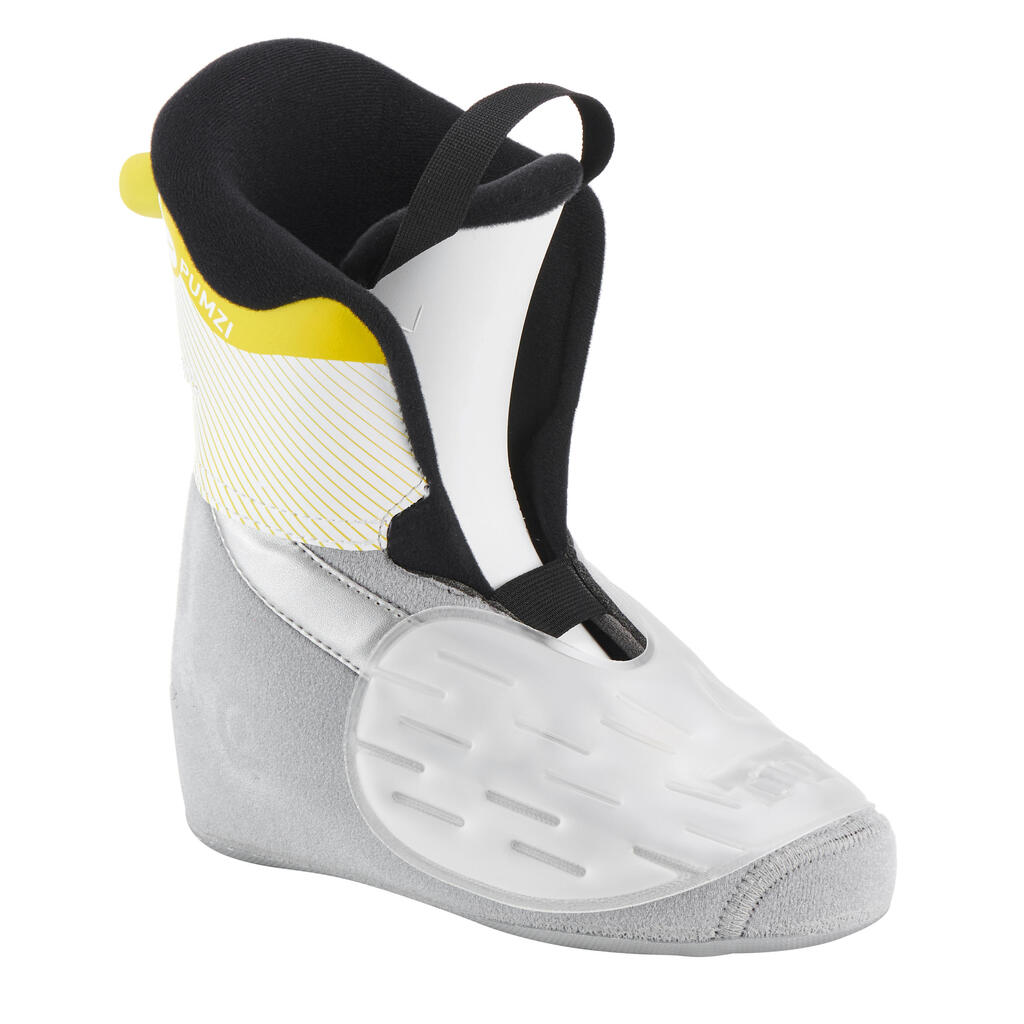 KIDS’ SKI BOOTS PUMZI 500 YELLOW