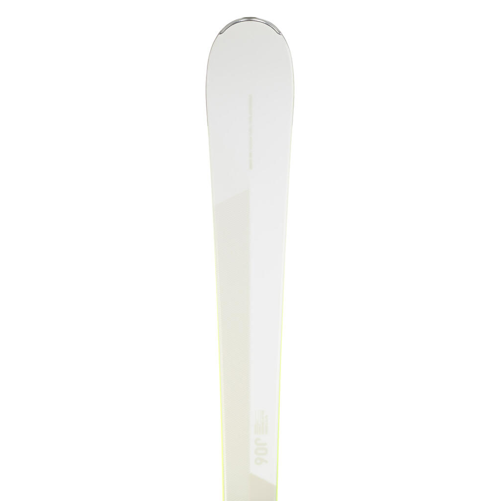Dámske zjazdové lyže Boost 900 s viazaním biele