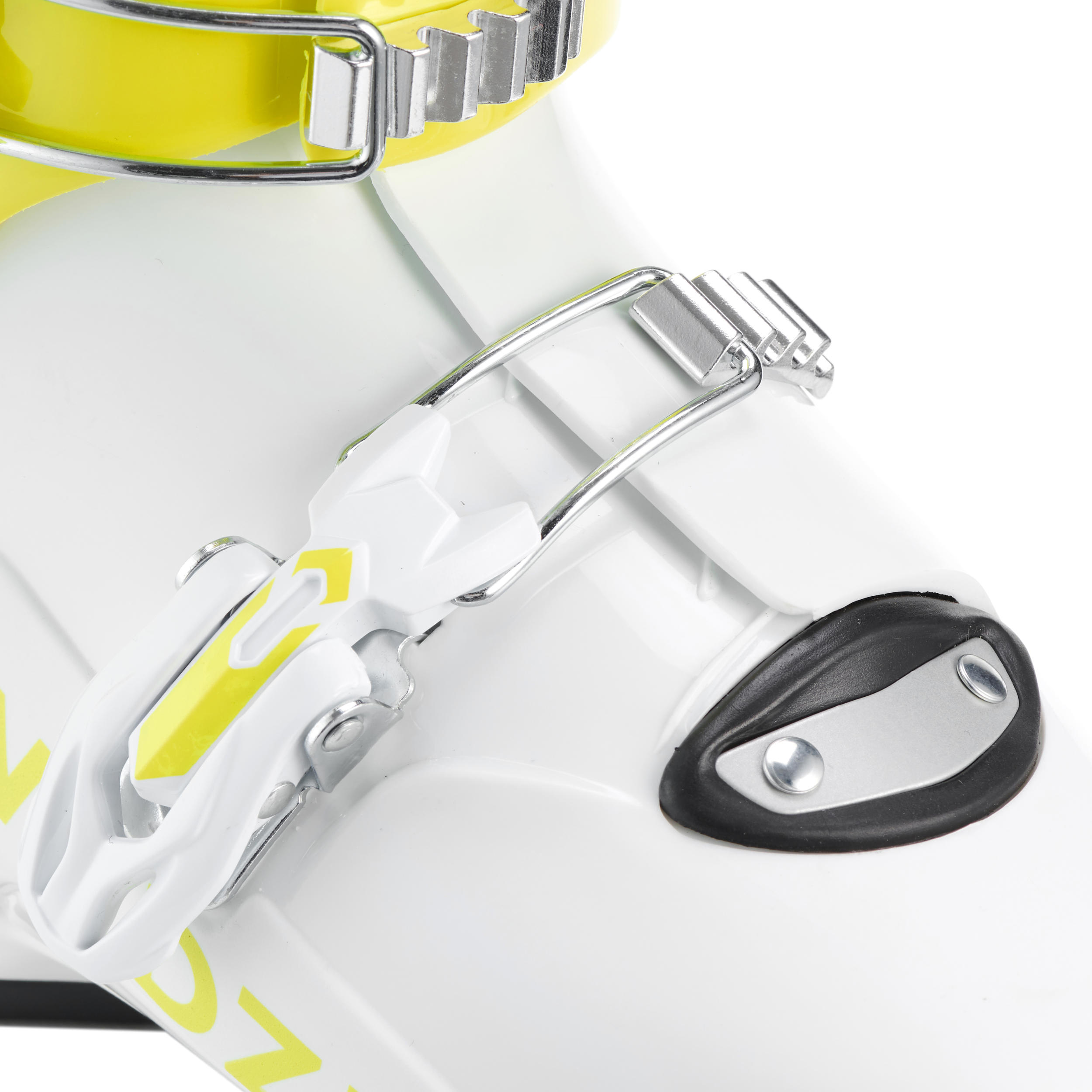 Kids’ Downhill Ski Boots - Pumzi 500 Yellow - WEDZE