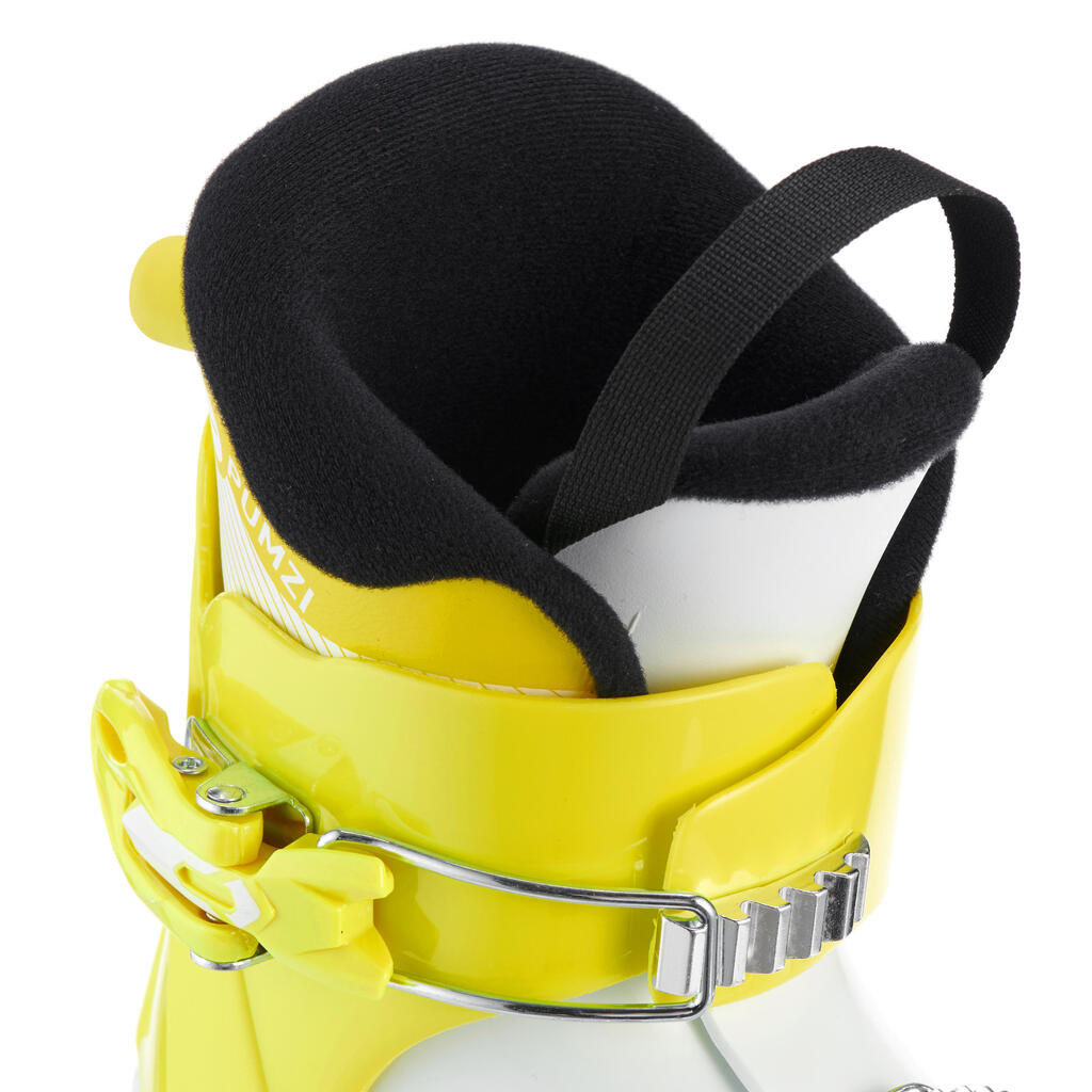 KIDS’ SKI BOOTS PUMZI 500 YELLOW