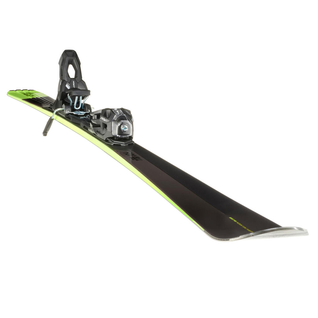 Men's Piste Ski with Binding Boost - Black