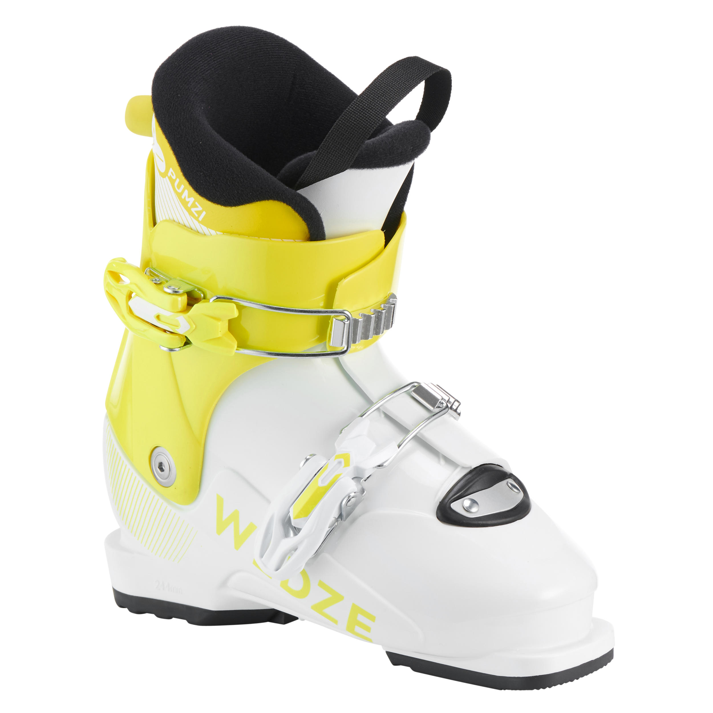 Image of Kids’ Downhill Ski Boots - Pumzi 500 Yellow