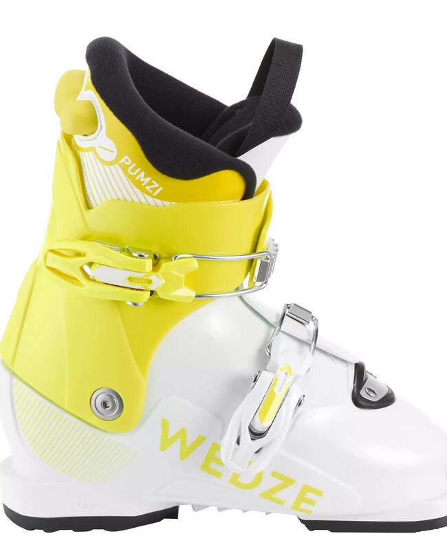 KIDS’ SKI BOOTS PUMZI 500 YELLOW