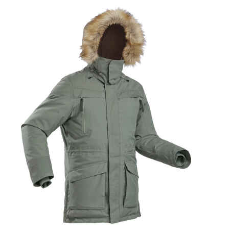 Moška zimska vodoodporna pohodniška jakna SH900