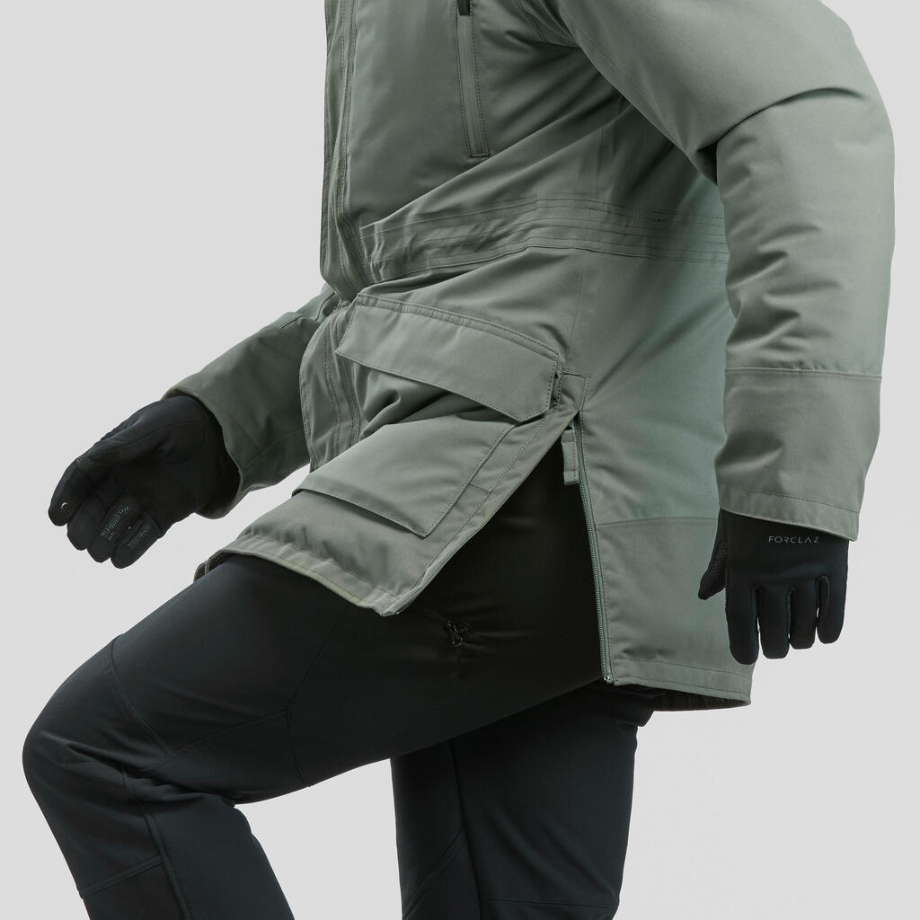 Vyriška žieminė neperšlampama žygių striukė „SH900“, tinka dėvėti iki –20 °C