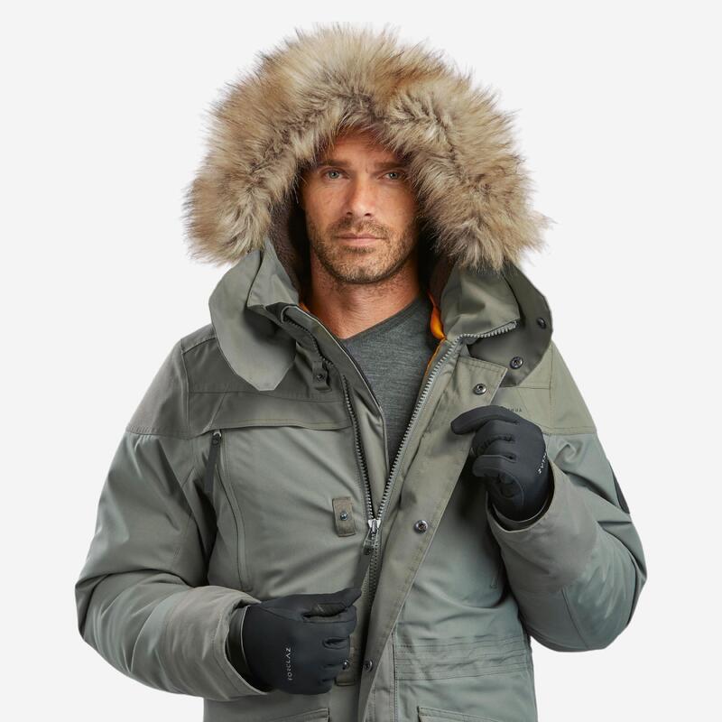 Geacă Parka Iarnă Impermeabilă Drumeție pe zăpadă SH900 U-Warm -20°C Bărbați