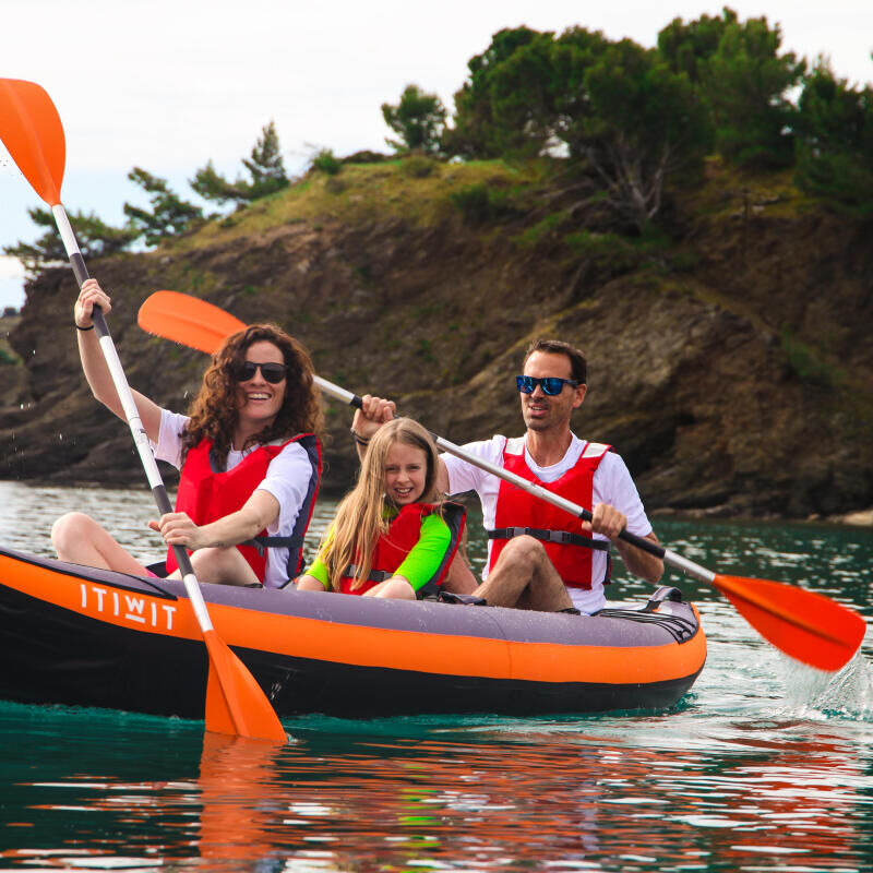 kayak children