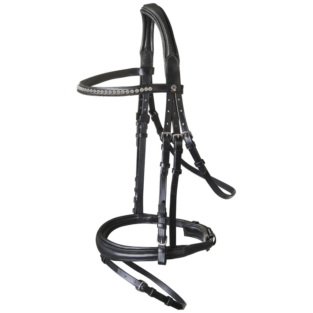 Sensitive Horse Riding Bridle - Black