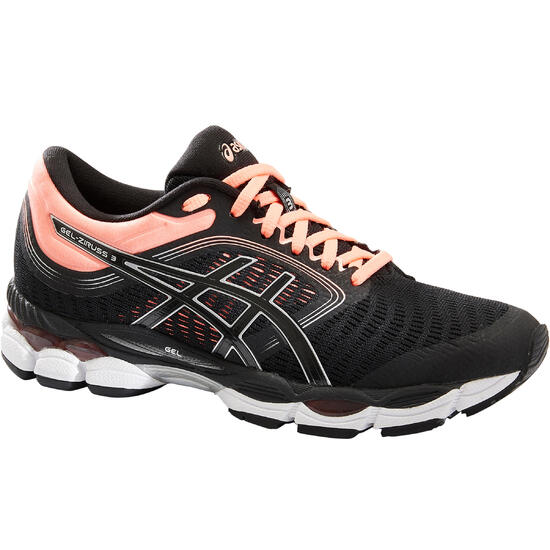 Zapatillas Running Asics Gel Ziruss Mujer Negro/Rosa