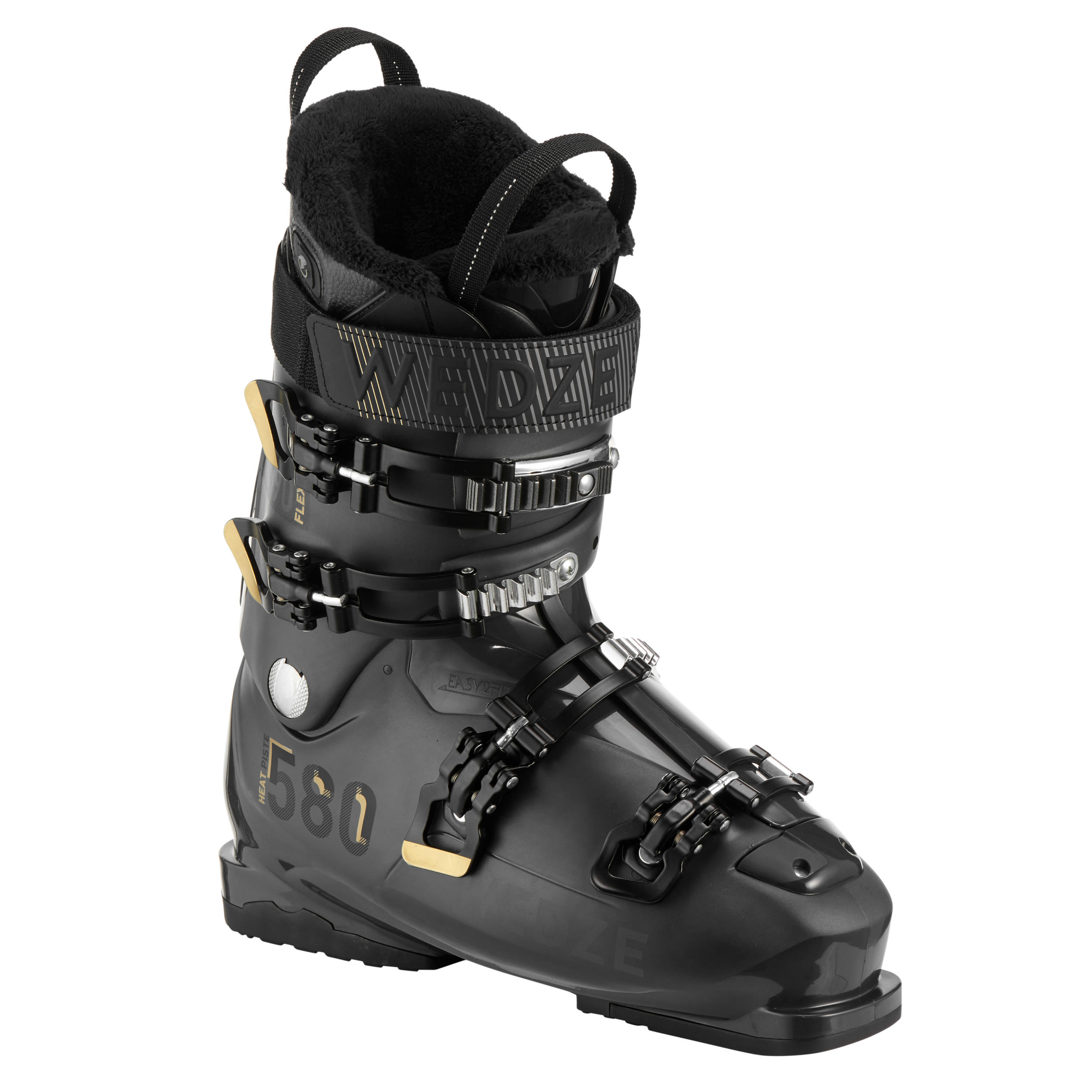 M Downhill Ski Boots Heat - Black 1/16