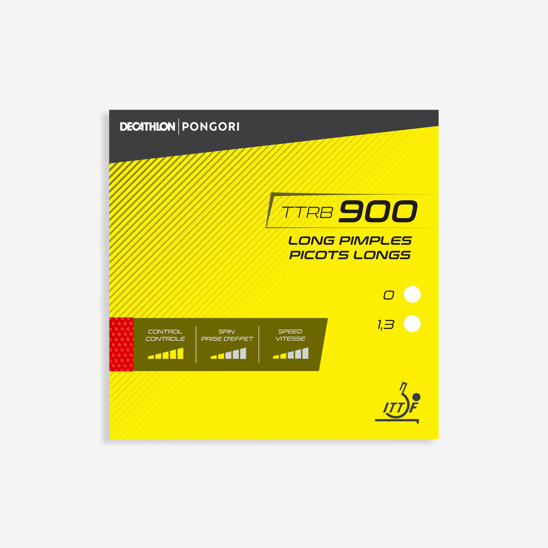 TSP Curl P-1R Long Pimples Table Tennis Rubber