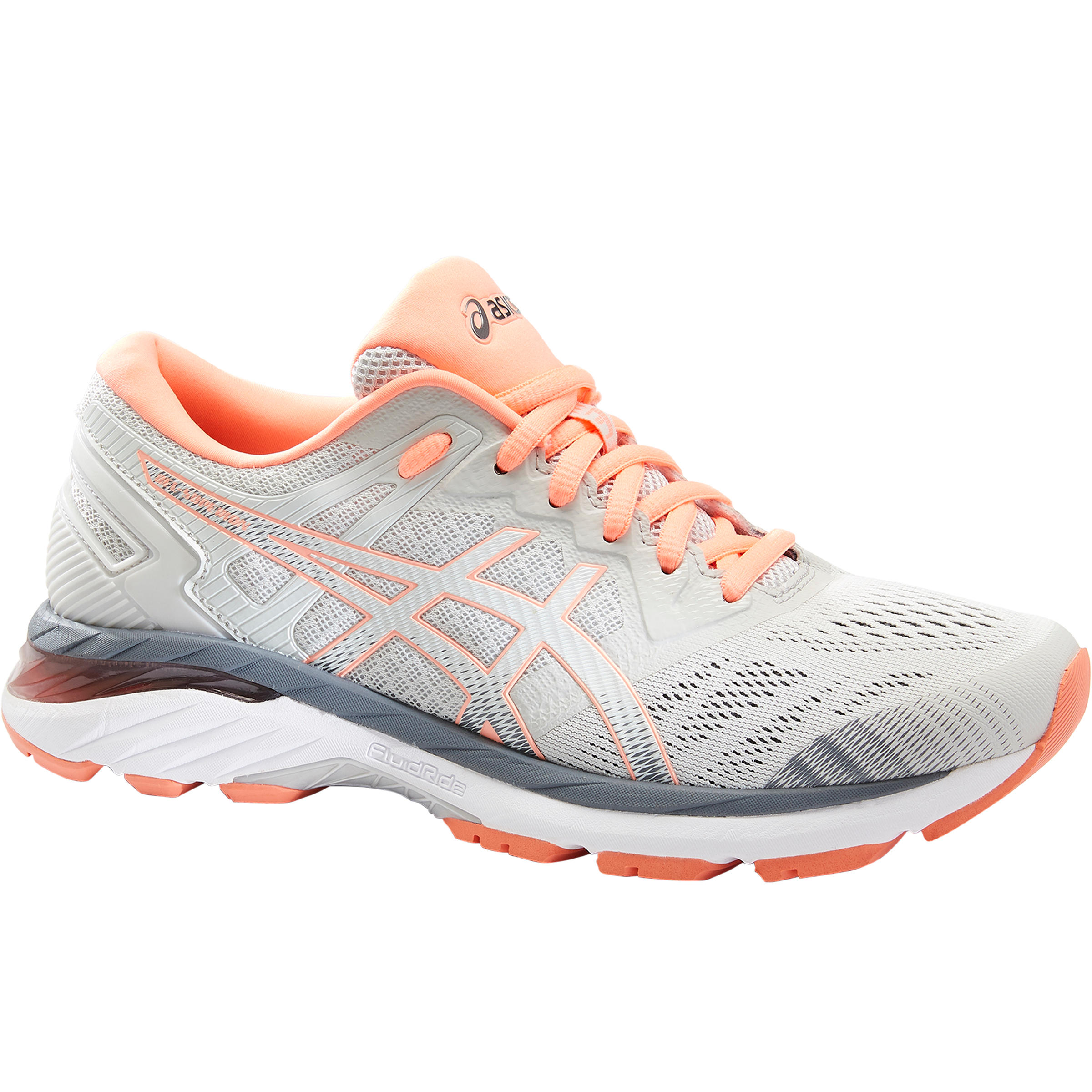 chaussure grise ou rose