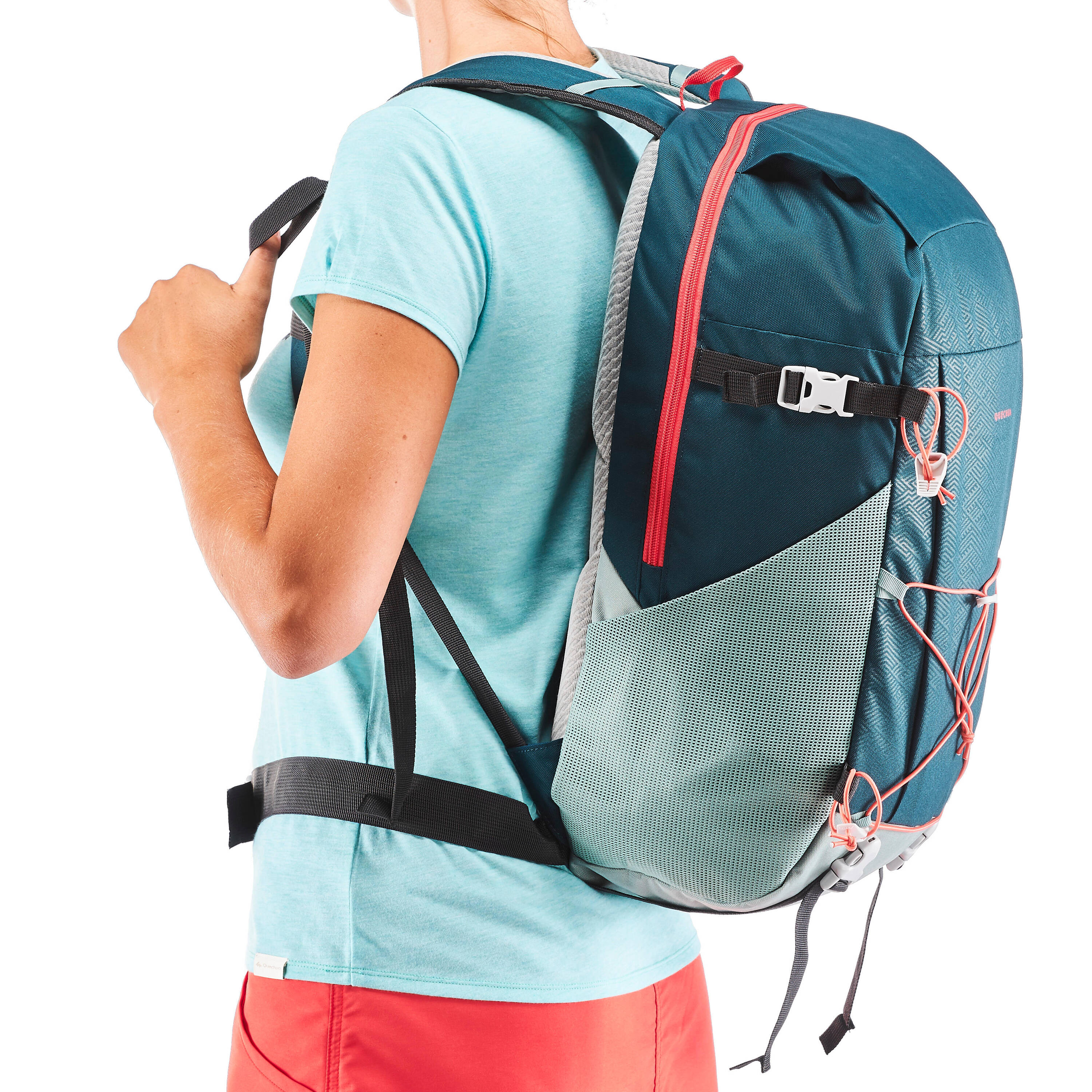Hiking Bag 30 Litre NH100 - Turquoise -  4