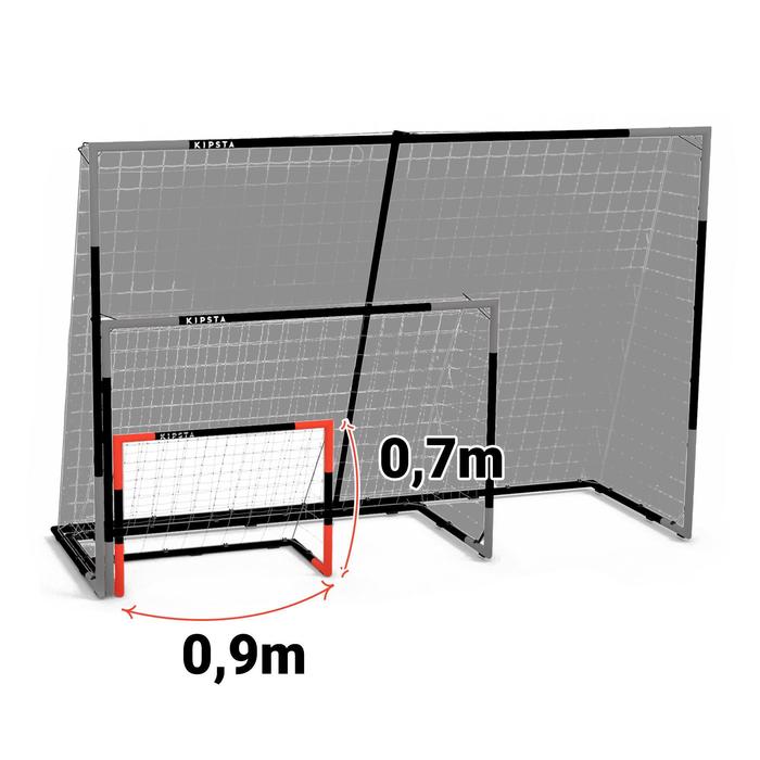 Fussballtor Sg 500 Grosse S Marineblau Rot Kipsta Decathlon
