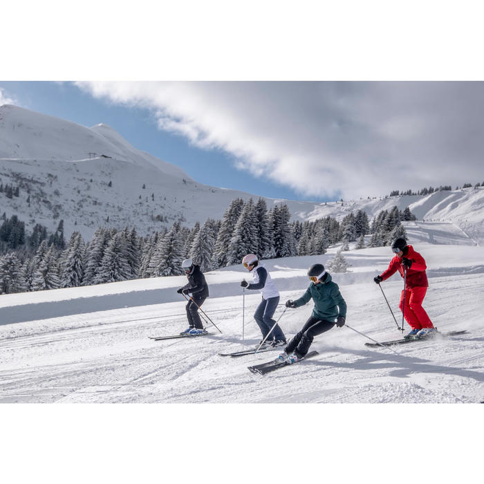 Wed/'ze by Decathlon Unisex Yellow Evostyle Waterproof Ski//Snow Pants