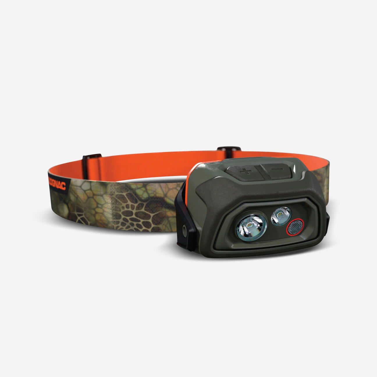 Hunting Rechargeable headlamp Furtiv 900 USB 400 Lumens Solognac