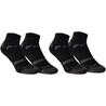 Men's/Women's Low-Rise Basketball Socks SO500 Low Twin-Pack